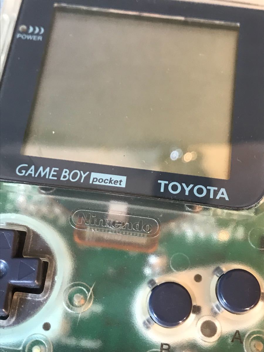 代購代標第一品牌 樂淘letao 任天堂nintendo ゲームボーイポケットtoyota トヨタ自動車非売品game Boy Pocket Mgb 001 スケルトン動作品欠品ありジャンク
