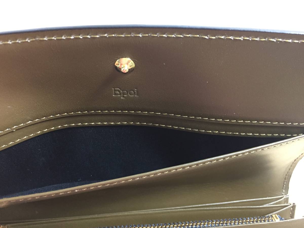 日本yahoo拍賣 樂淘letao代購代標第一品牌 27 Epoi エポイ長財布ganzo ガンゾ型押し二つ折り財布