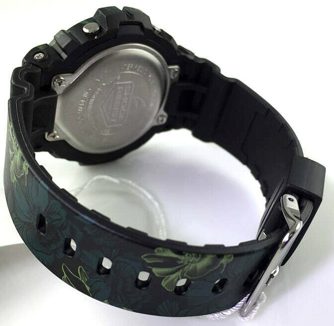 g shock floral green