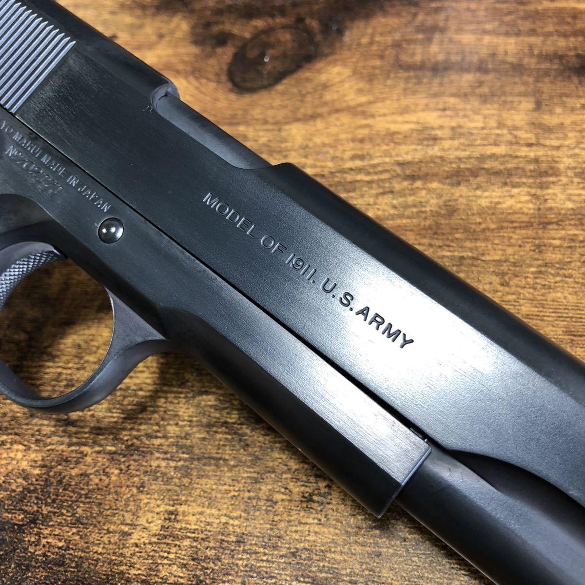 東京マルイ COLT M1911 ガスブローバックエアガン リアルダメージ塗装
