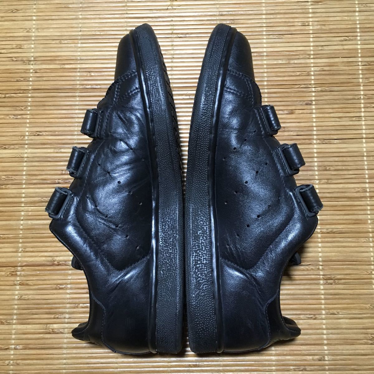 1998年製 90s adidas Stan Smith スタンスミス ベルクロ ブラック 