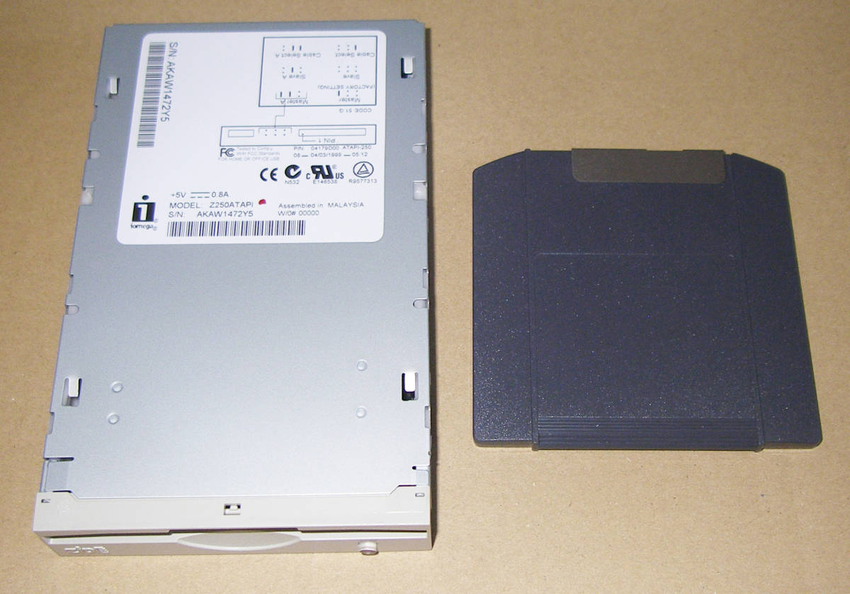 AKAI Z/MPC/ROLAND/PC other iomega ZIP 250 MODEL:Z250ATAPI OK(サンプラー)｜売買さ ...