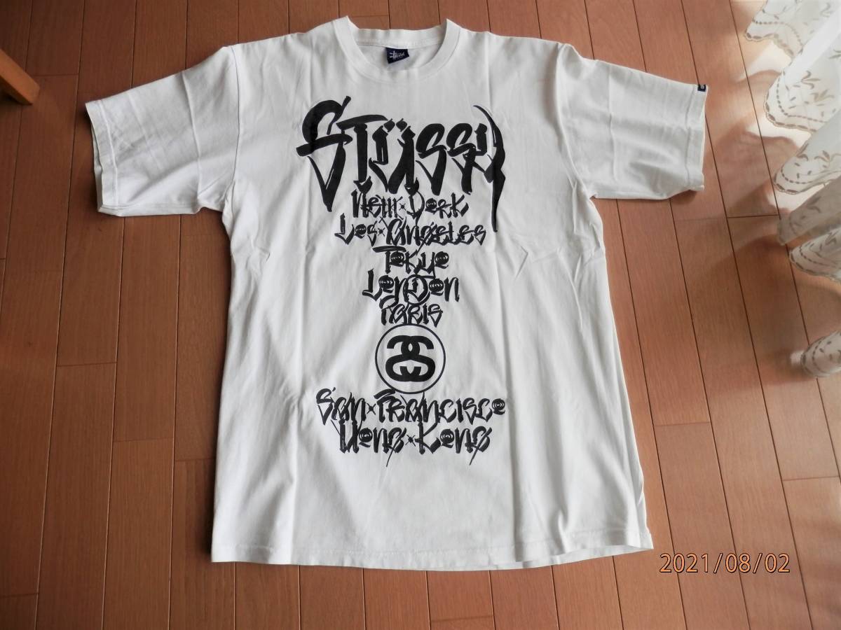 Stussy x Chaz CUSTOMADE WorldTourシリーズ XL 紺タグ ステューシー 