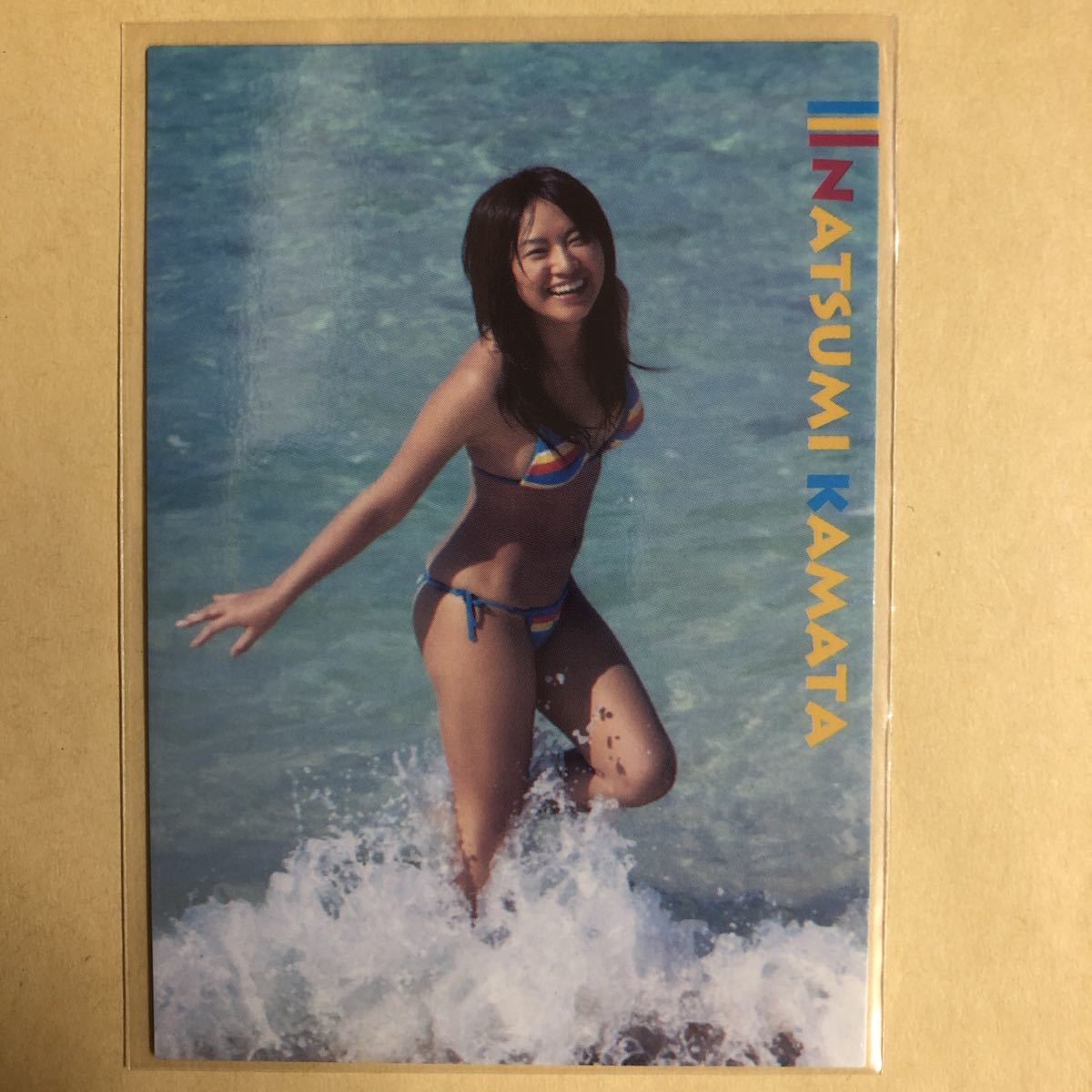 鎌田奈津美 2009 トレカ アイドル グラビア カード 水着 040(か行 