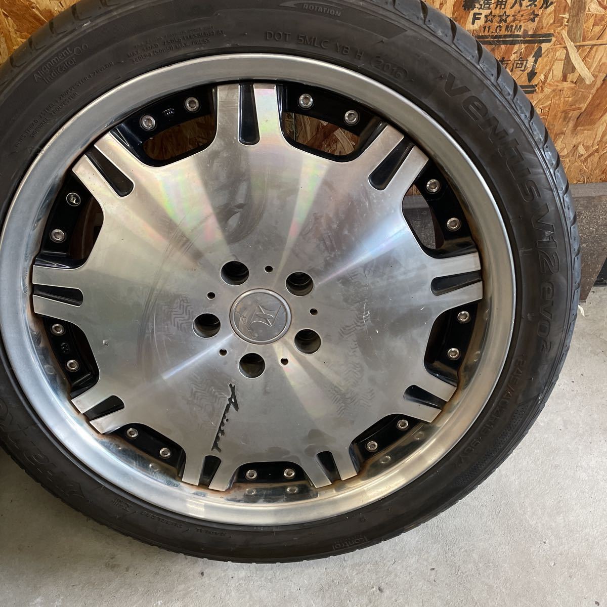 アミスタット19インチタイヤホイール４本セット アミスタッド 19インチ 19インチホイール4本 自動車タイヤ⁄ホイール