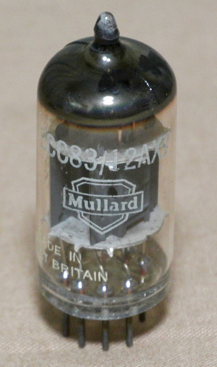  Mullard ムラード ECC83/12AX7 1本(真空管)｜売買されたオークション情報、yahooの商品情報をアーカイブ公開 - オークファン 真空管