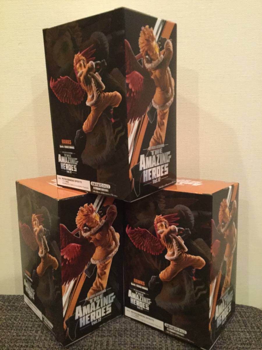 僕のヒーローアカデミア THE AMAZING HEROES vol.12 ホークス 3個