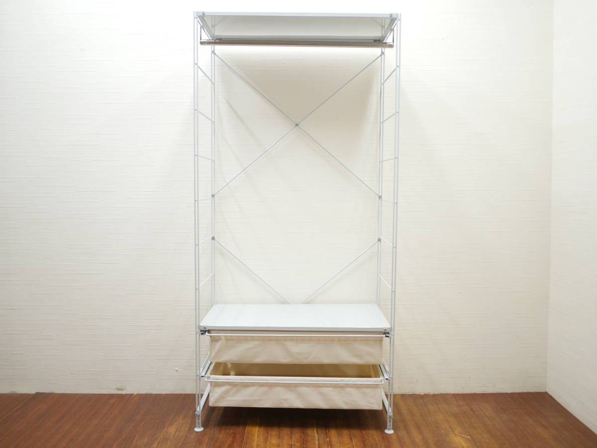 2026，限定SALE TFP307_無印良品/MUJI/W84/スチールユニットシェルフ 
