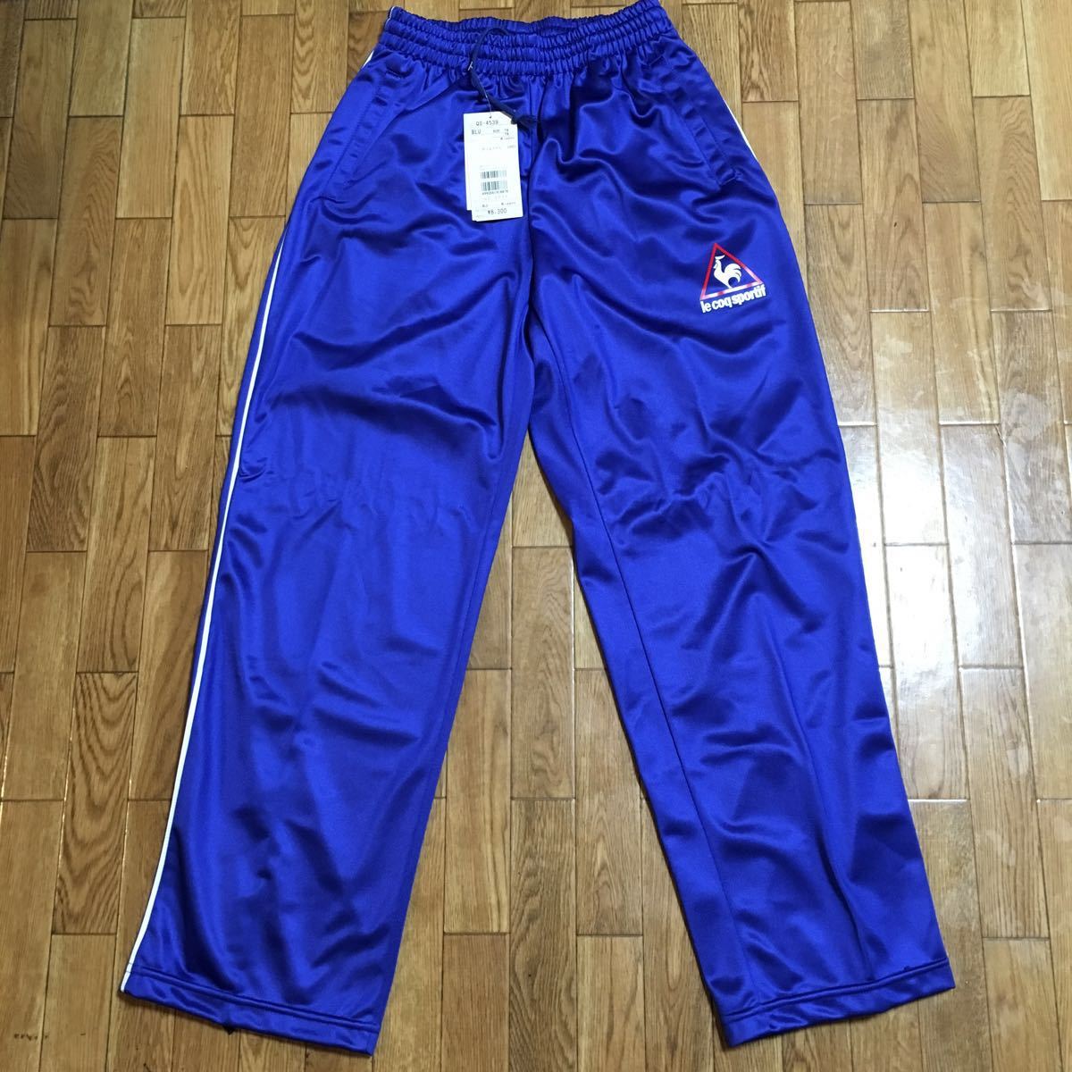 新品 未使用 90s 日本製 le coq sportif ジャージ セットアップ 青 M 