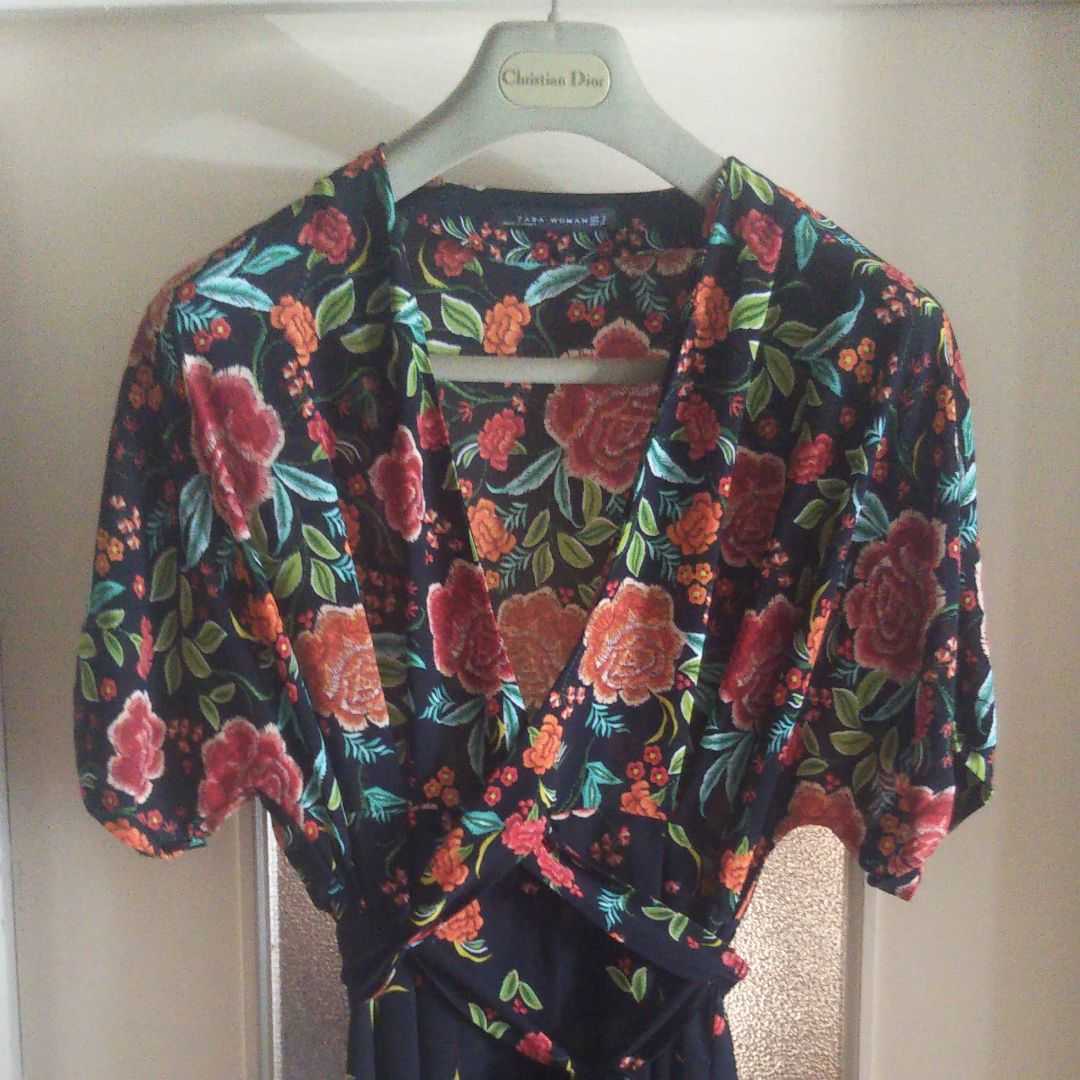 Sa San専用 Zara ワンピース 花柄 長谷川京子 未使用品 Bookteen Net