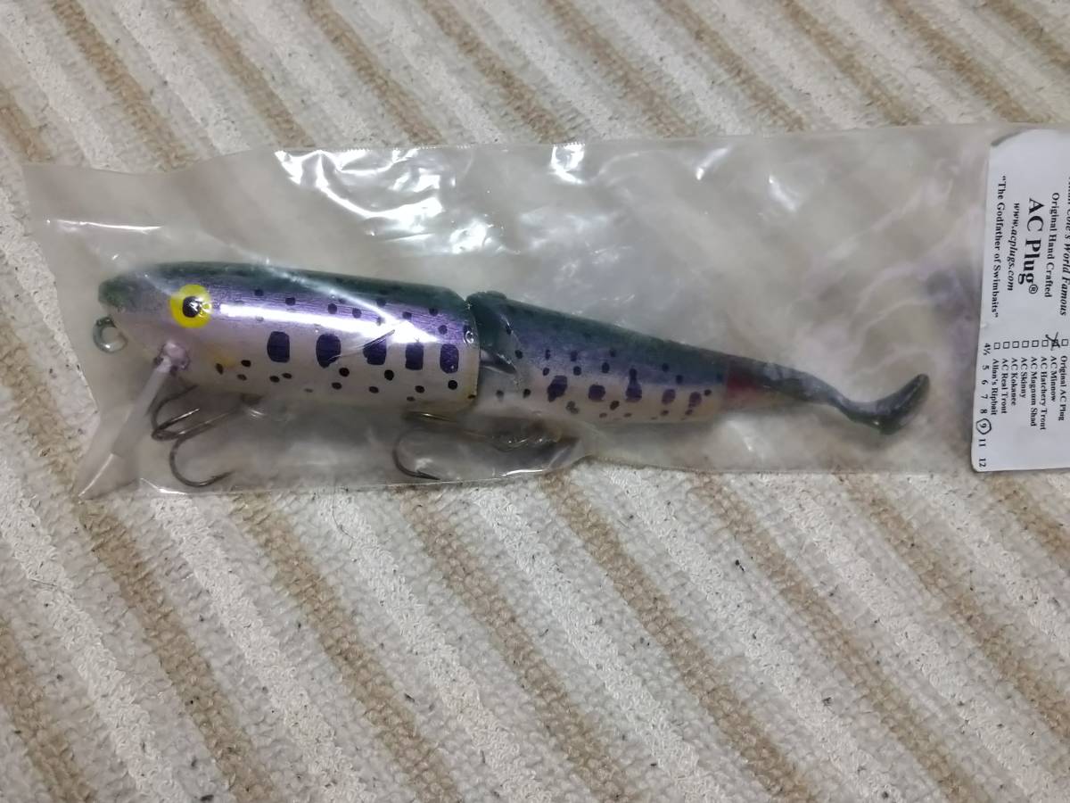 ACミノー ACプラグ フロッグ ACプラグ ACミノー アランコール