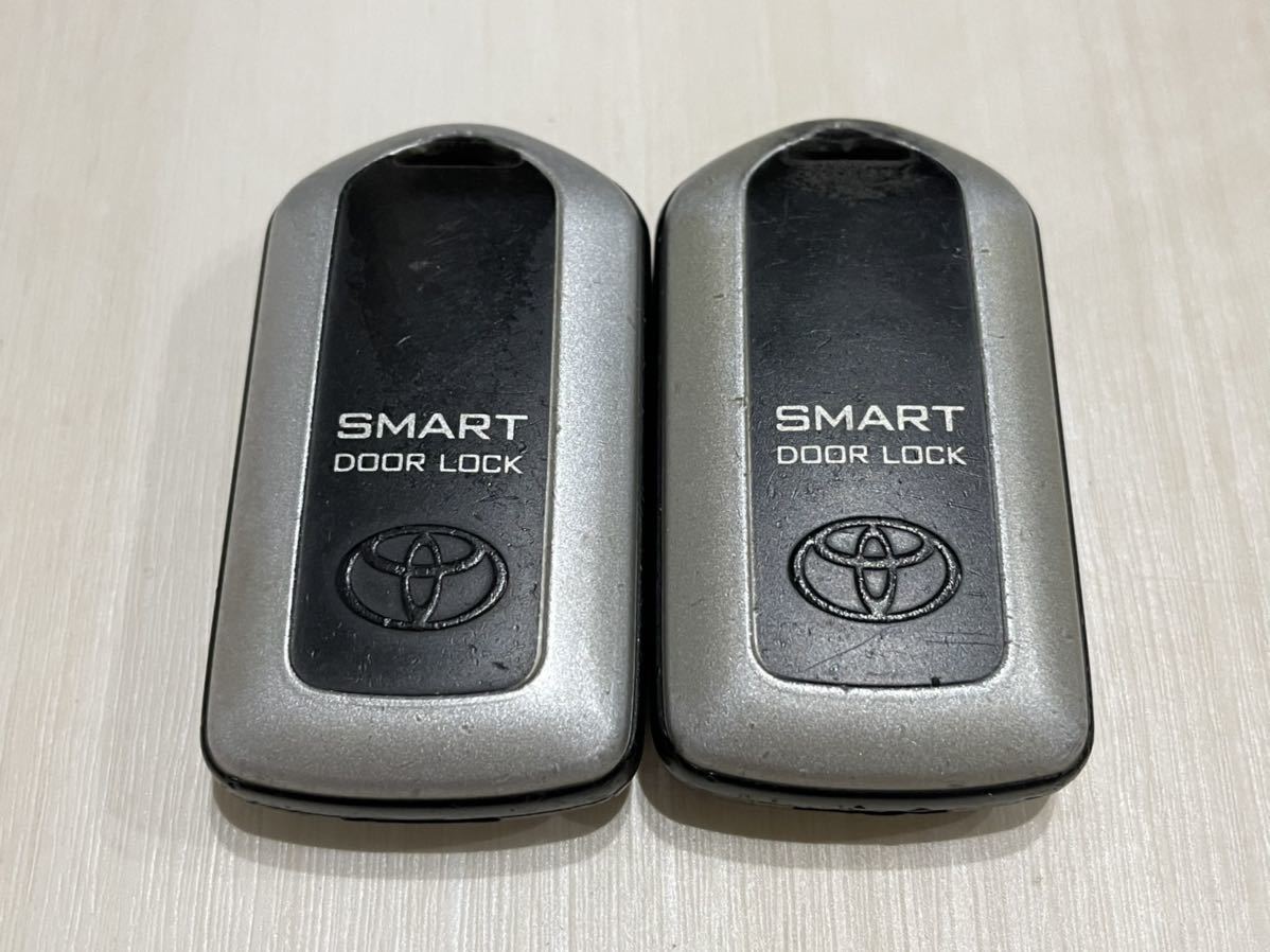 トヨタ ポルテ 純正 3ボタン 2個セット スマートドアロック 基盤