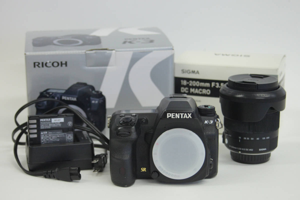 18-200mm DC for Lens Sigma Pentax F3.5-6.3 K Mount SIGMA K-mount