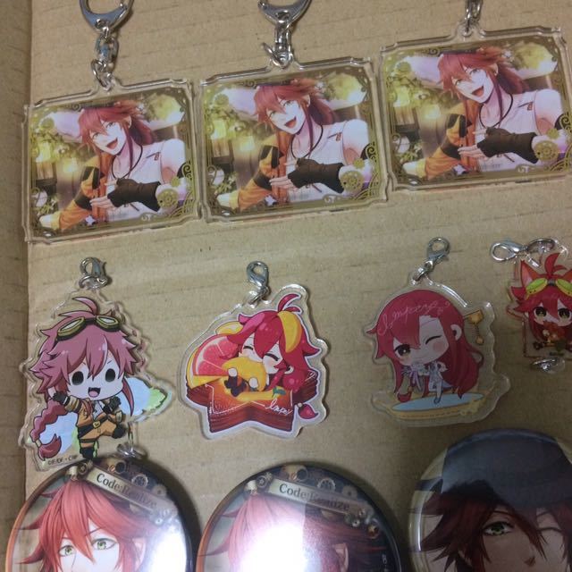 Code Realize コードリアライズ インピー グッズセット ラバスト アクキー チャーム 缶バッジ 18点 まとめ コドリア その他 売買されたオークション情報 Yahooの商品情報をアーカイブ公開 オークファン Aucfan Com