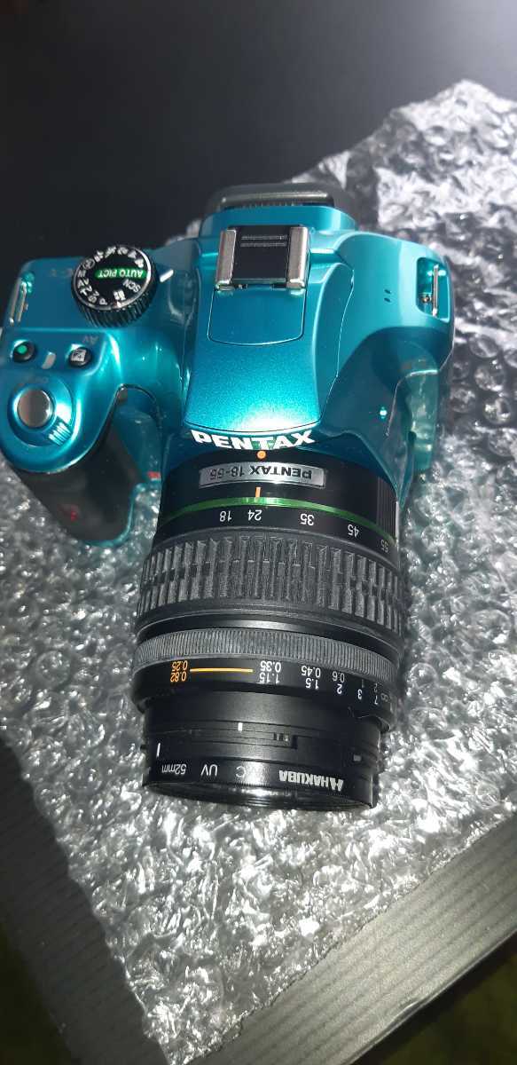 Pentax - KX K-x SLR Camera Digital with Review 18-55mm Lens 50mm