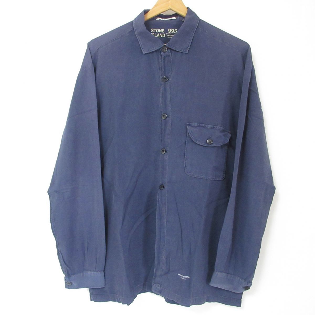 良品 クリーニング済 90S 初期 STONE ISLAND ストーンアイランド 長袖 