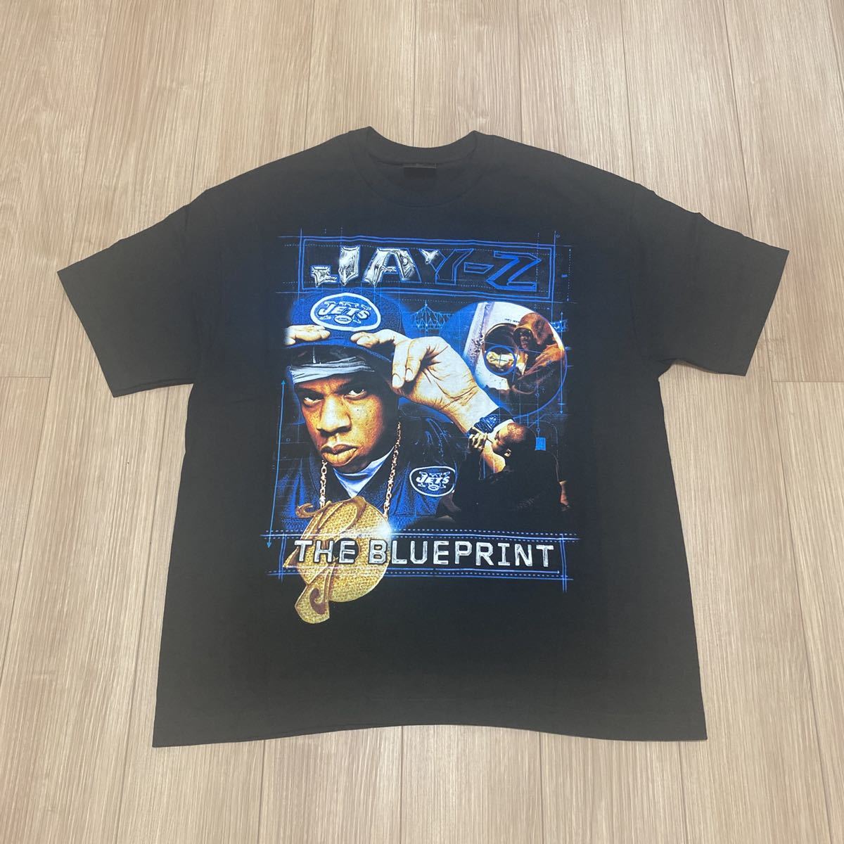 Vintage Tee Jay-Z 90s JAY-Z | Rap Size - Z Jay Tour Jay-z Black