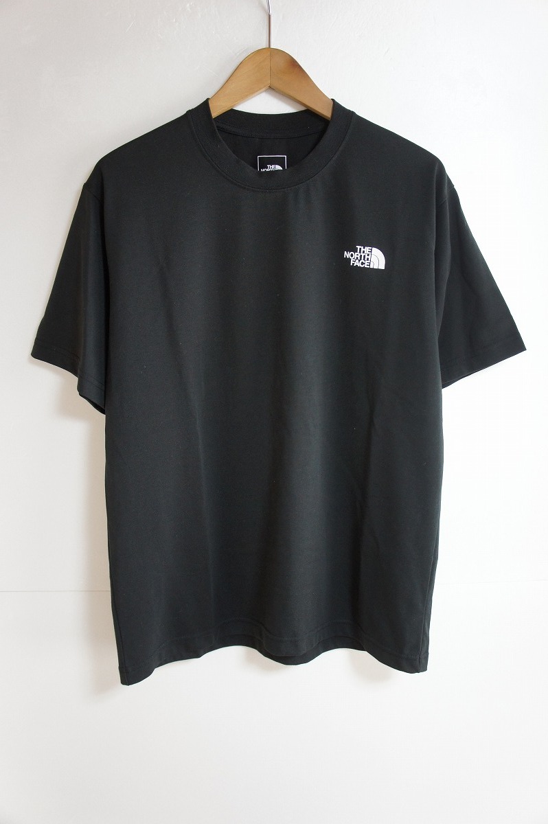 THE NORTH FACE ノースフェイス S/S BANDANA SQUARE LOGO TEE バンダナ スクエア ロゴ Tシャツ 黒 ペイズリー NT32108 サイズM 818L