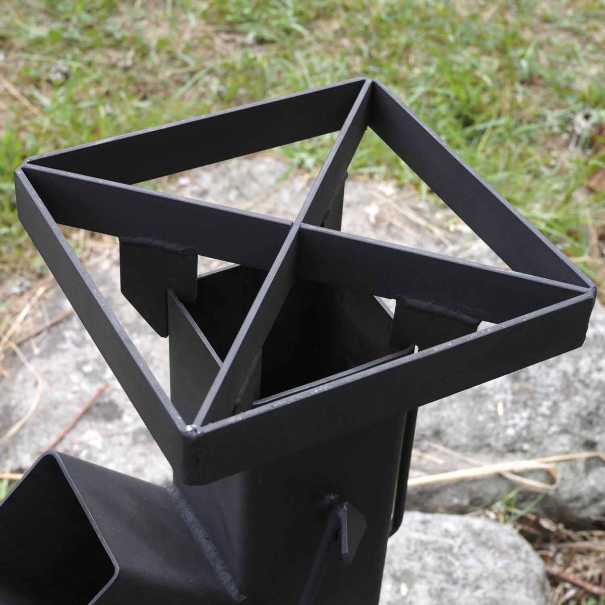 ハイクオリティ ロケットストーブ アウトドア用品 焚き火ソロキャンプ_6