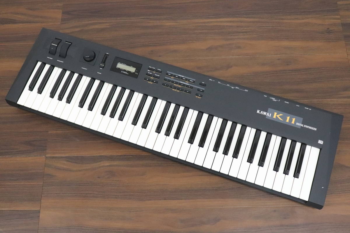 行董】KAWAI K11 デジタル シンセサイザー ACアダプタ 説明書付き 音響
