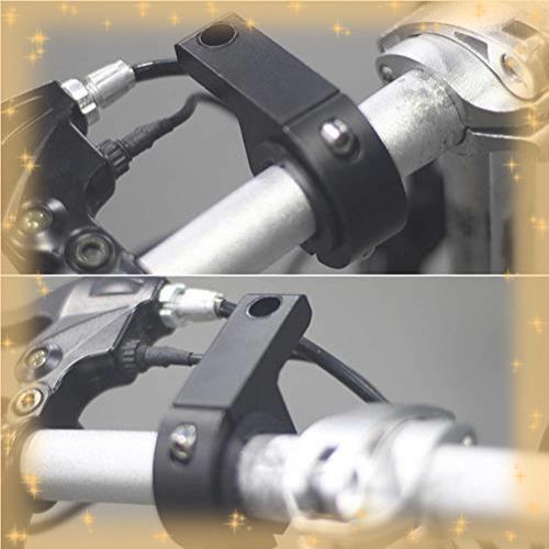 新品・送料無料 前照灯 穴あけ不要 補助灯 取り付けステー 取付簡単 フォグランプステー バイクステー 作業灯 ブラケット お買い得品_3