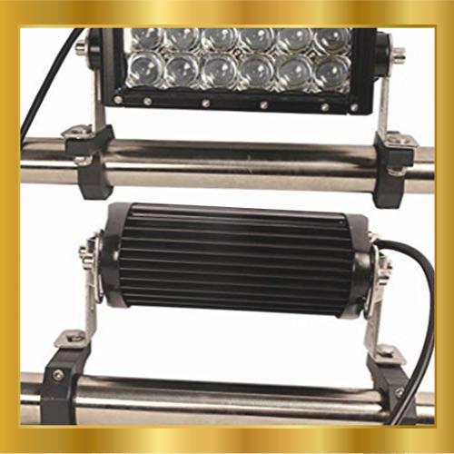 新品・送料無料 前照灯 穴あけ不要 補助灯 取り付けステー 取付簡単 フォグランプステー バイクステー 作業灯 ブラケット お買い得品_7