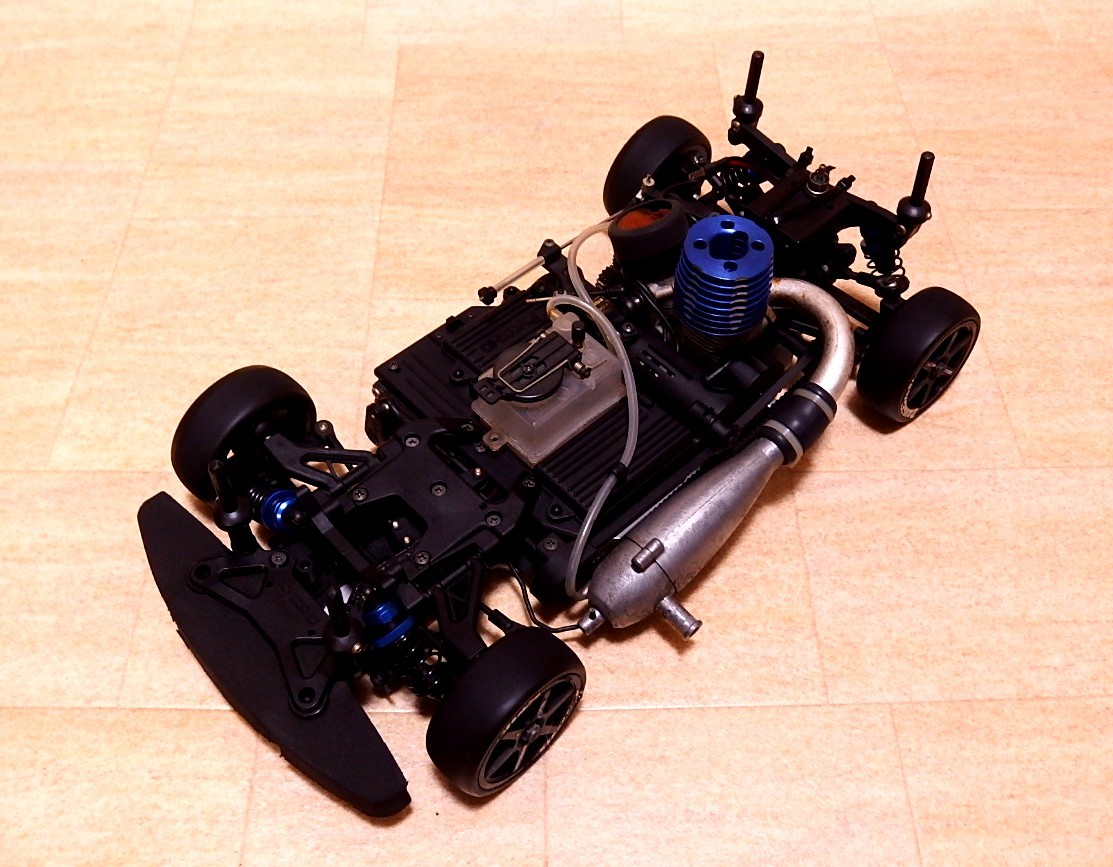 未走行　KYOSHO 京商 1/10 V-ONE SⅢ S3 GP プロポ付 京商 V-ONE エンジンカー | S3 GP シャーシ 1⁄10 KYOSHO RC S G