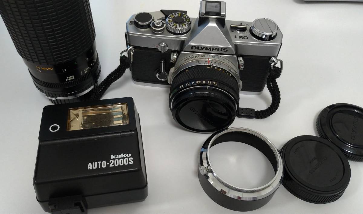 OM-1 50mm Olympus オリンパス AUTO-S OLYMPUS ⁄ Auto-S f1.8 OM-SYSTEM f