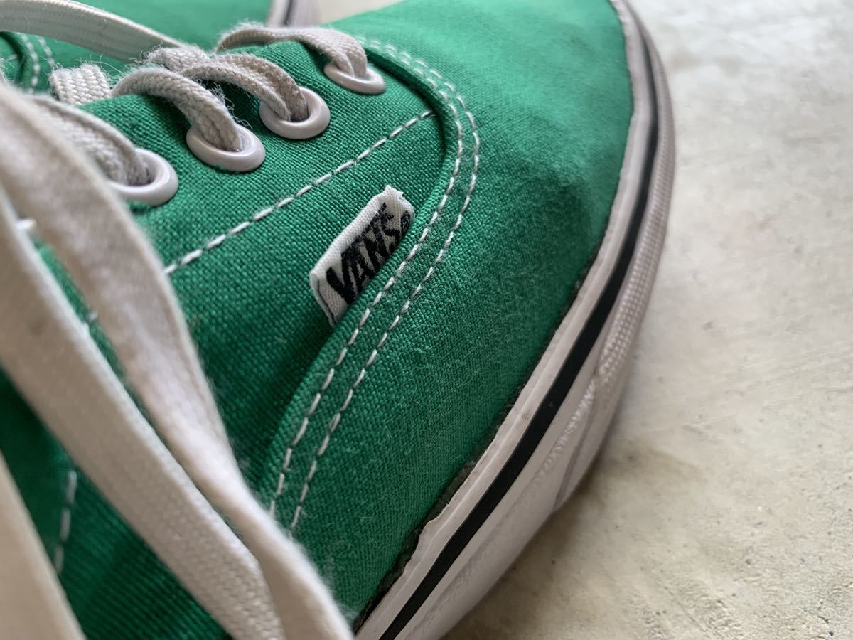 アメリカ古着/vans era/US8/グリーンスニーカー 【公式通販】