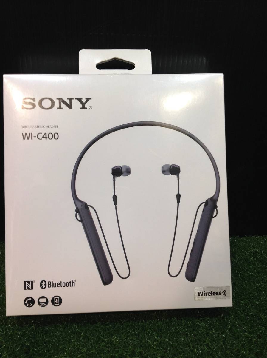 WI-C400 SONY ブラック | Blue 家電＆カメラ 未使用 未開封 SONY WI-C400