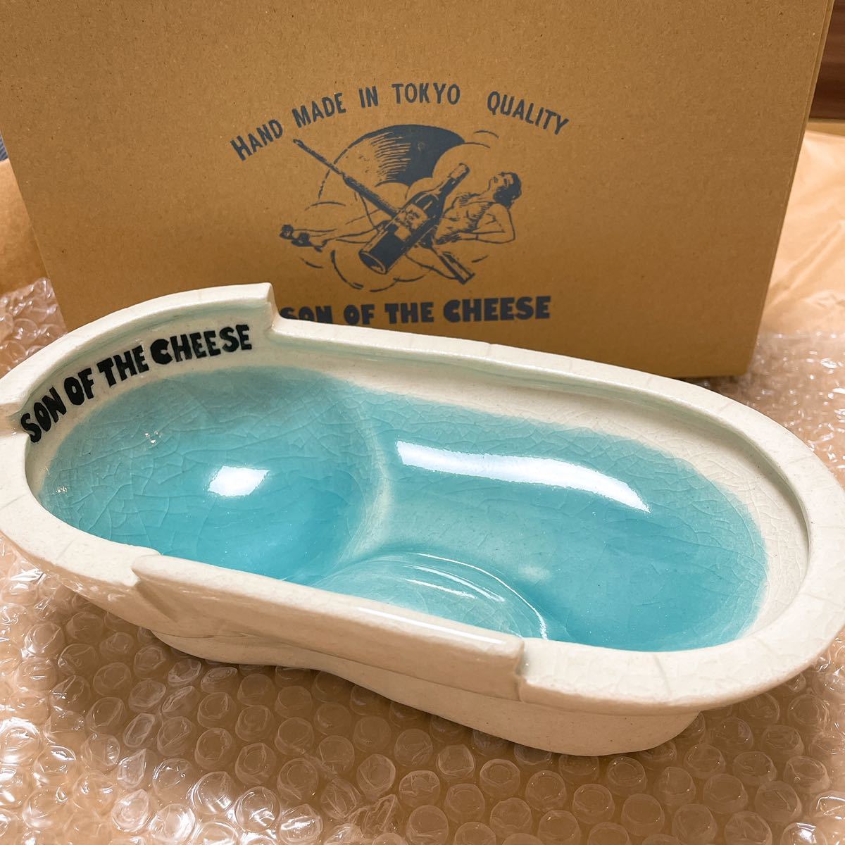 SON OF THE CHEESE 陶器製 灰皿 置物 プール SON OF THE CHEESE 陶器製 灰皿 プール型 自社通販サイト