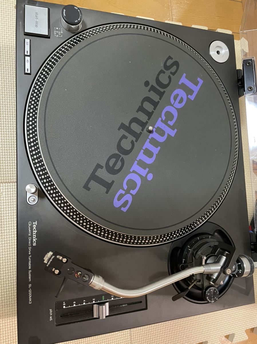 TechnicsSL-1200MK3×2台 ジャンク扱い Technics SL-1200MK3 ジャンク Technics SL-1200MK3 ターンテーブル