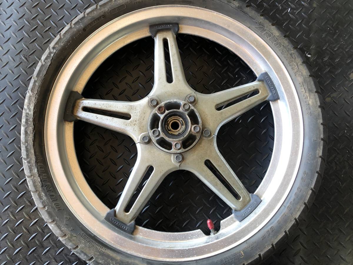 0308002 ホンダ ホーク CB250T フロントホイール 中古 ドン2 ヤカン