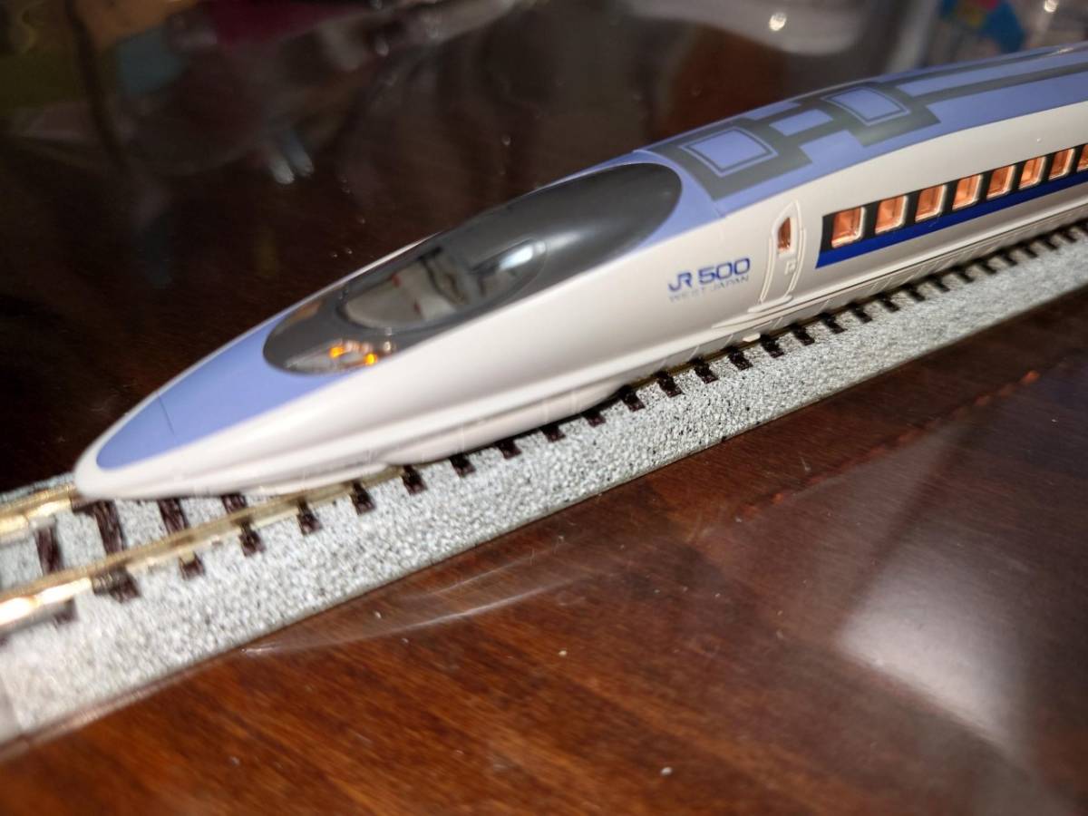 KATO】 500系 新幹線「のぞみ」 基本＆増結16両セット 全車両に室内灯