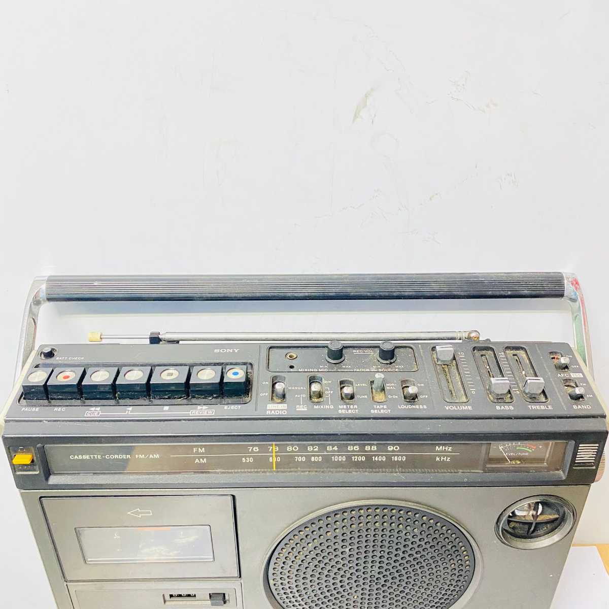 ソニー SONY ラジカセ オーディオ機器 CF-1900 高級 - FM⁄AM sony 2026