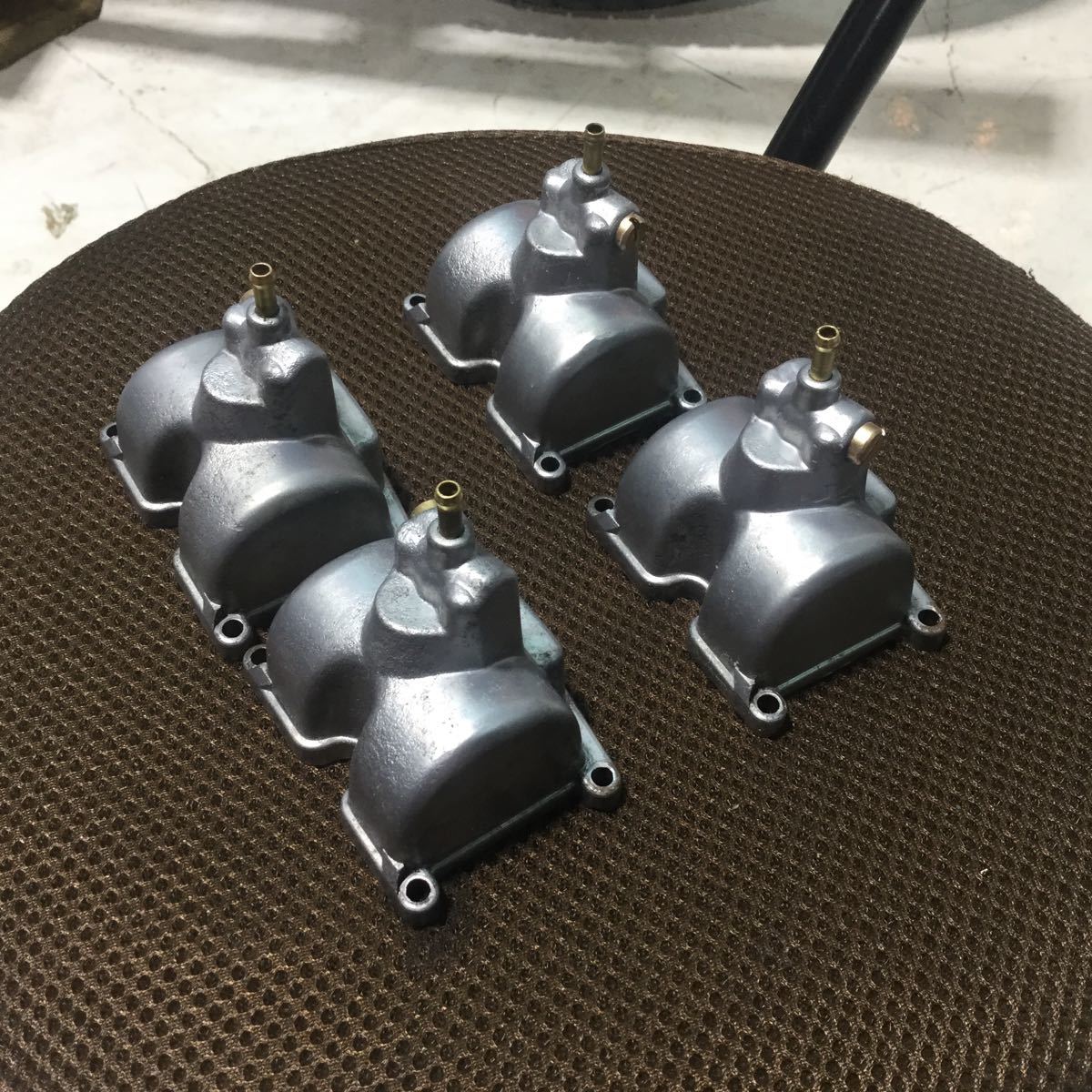 Z400FX Z400J Z550FX KZ400 キャブレターフロートチャンバー 当時物 