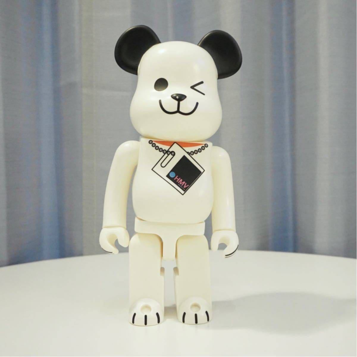 ベアブリック HMV 2001年 400％ 白犬 メディコムトイ フィギュア BE 