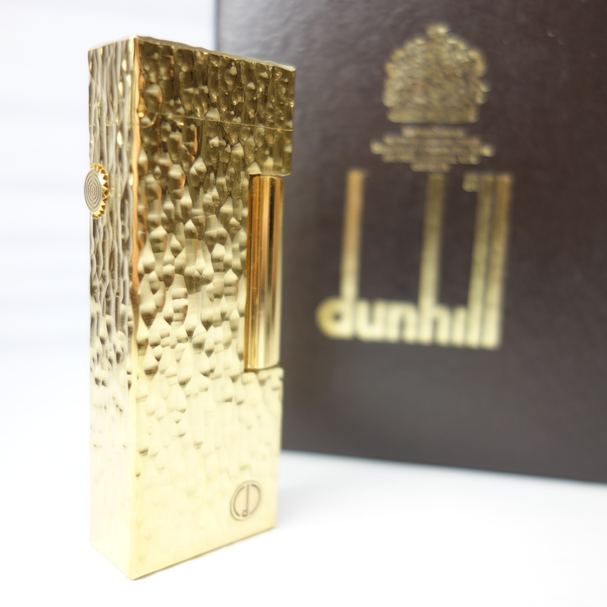 ダンヒル ゴールド色 アンティーク ライター dunhill 【ALAM4037