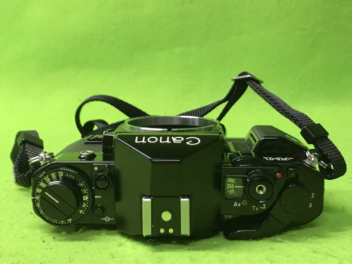 21-0819-04Canon キャノン A-1 カメラボディブラック ジャンク品