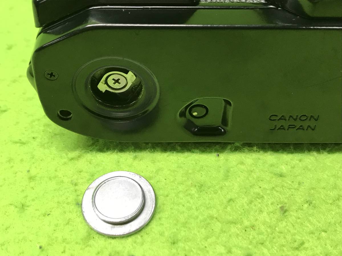 21-0819-04Canon キャノン A-1 カメラボディブラック ジャンク品