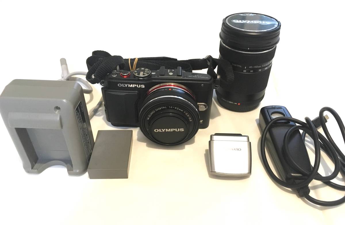 ☆美品！OLYMPUS PEN E-PL6 ダブルズームキット ミラーレス一眼 