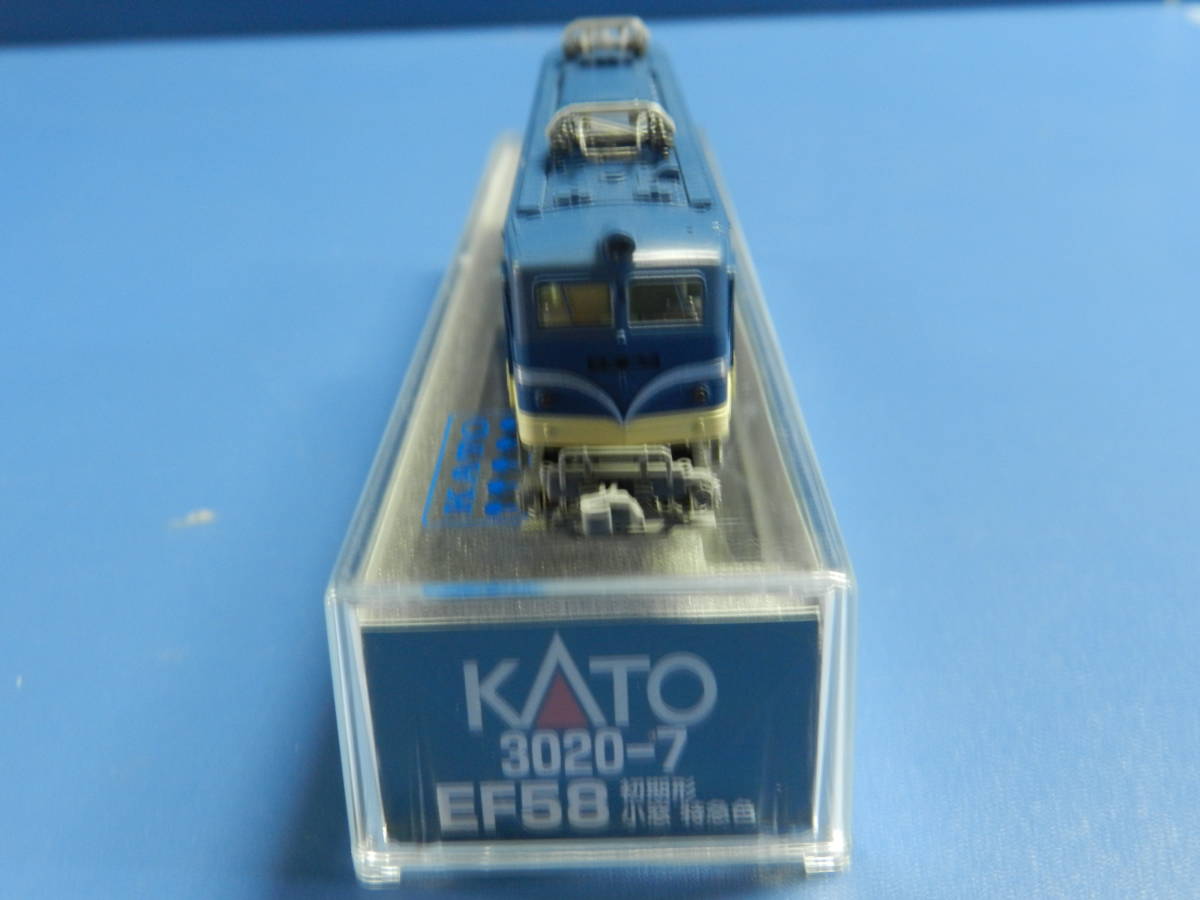 EF58 KATO 特急色 3020-7 Nゲージ 初期形小窓 鉄道模型 - | 電気
