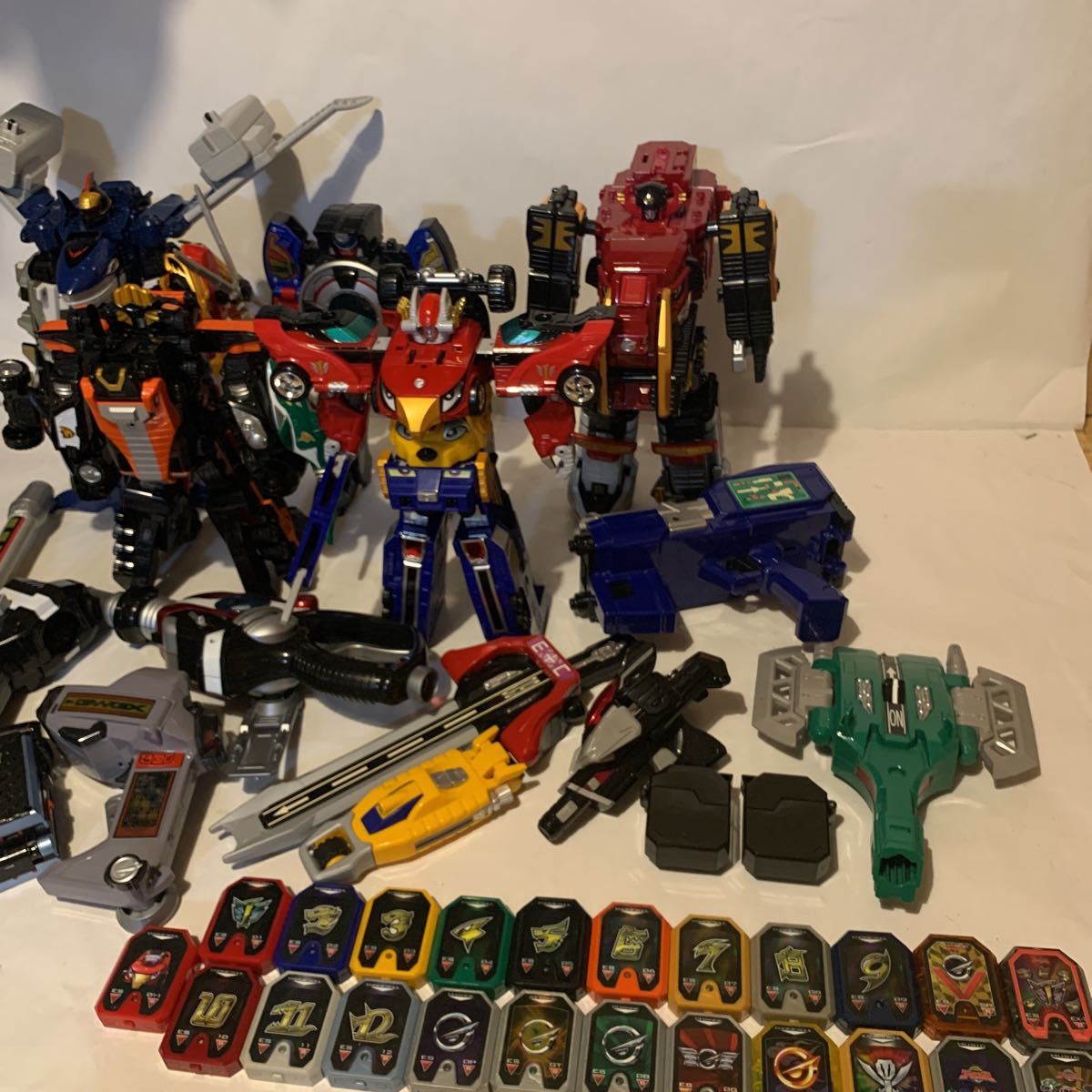 炎神戦隊ゴーオンジャー DXエンジンオー ガンバルオー セイクウオー 