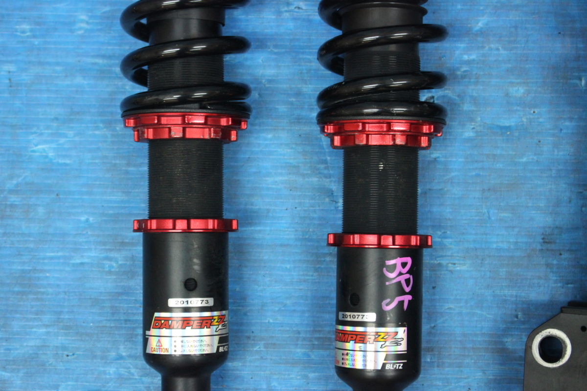 レガシィ BP5 BLITZ DAMPER ZZ-R 全長式 フルタップ 車高調 *32