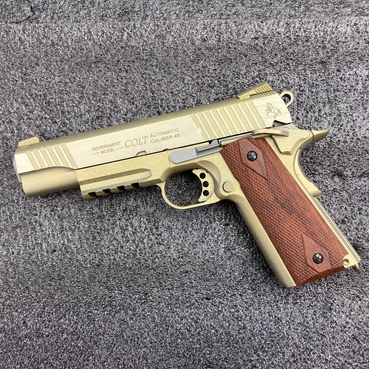 Cybergun KWC COLT M1911 RAILGUN規制適合品（SV）訳アリ Colt Rail 0 Series Black M45A1