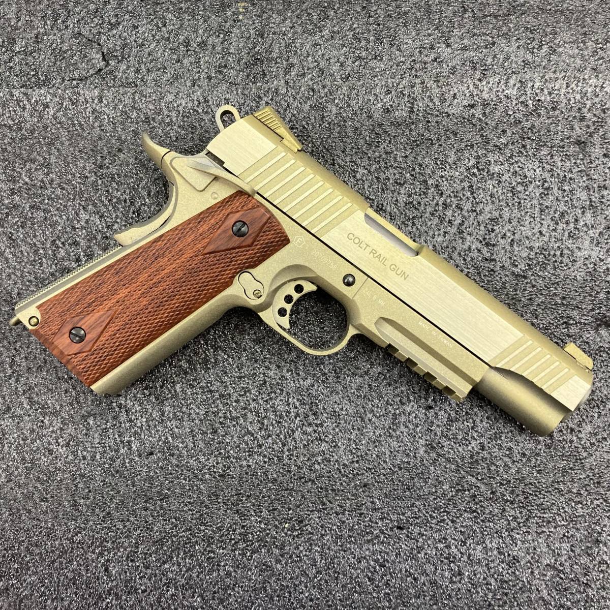 Cybergun KWC COLT M1911 RAILGUN規制適合品（SV）訳アリ Colt Rail 0 Series Black M45A1