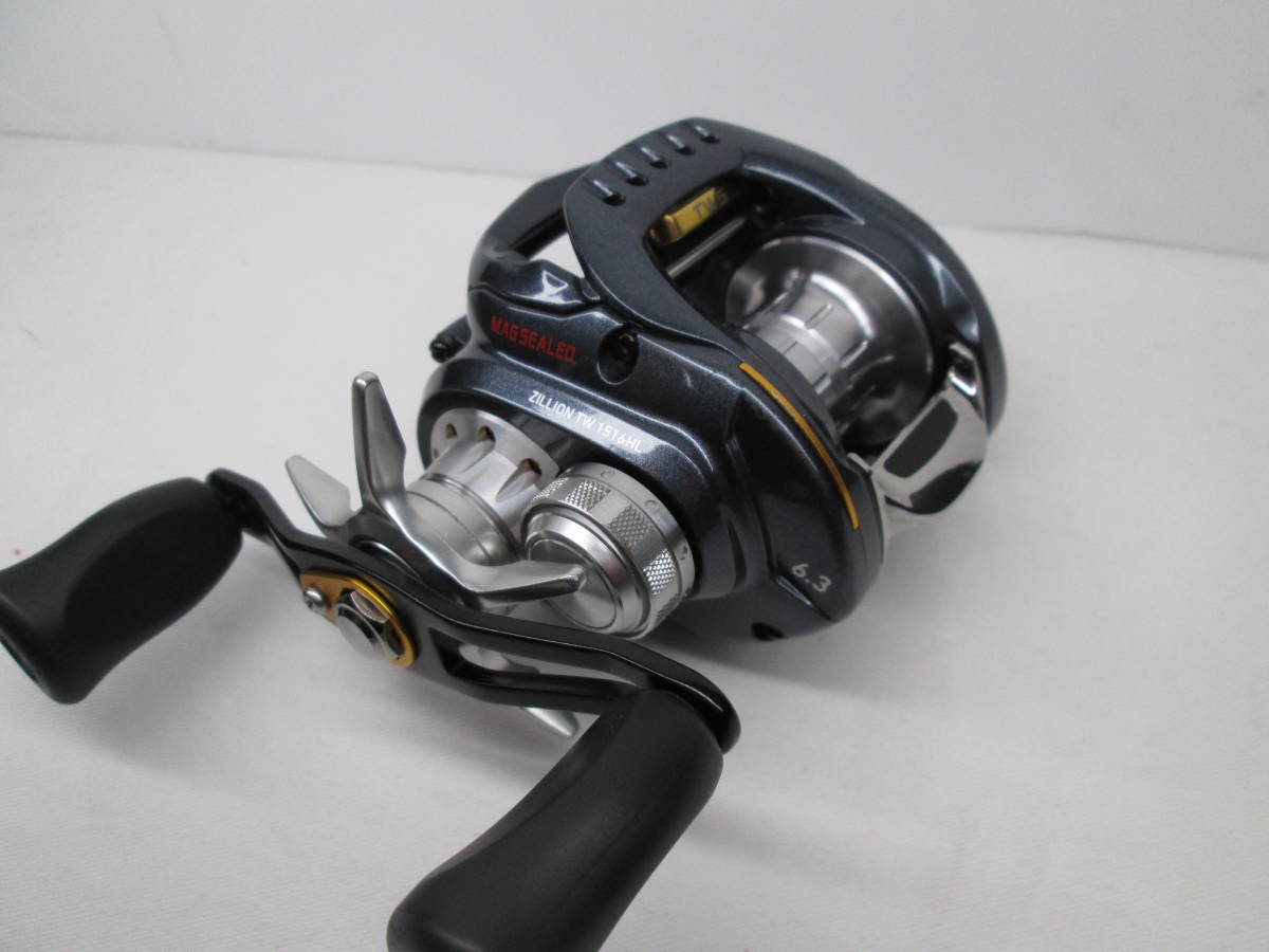 フィッシング 【美品】DAIWA ZILLION TW 1516H スピニングリール
