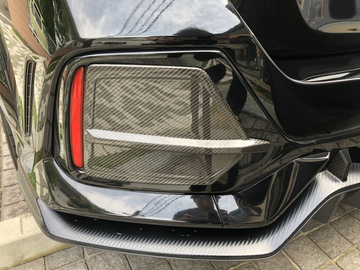 シビックタイプR／FK8 リアバンパーガーニッシュ FK8 タイプR シビック シビックタイプR バンパー 後期 リヤ ホンダ 品