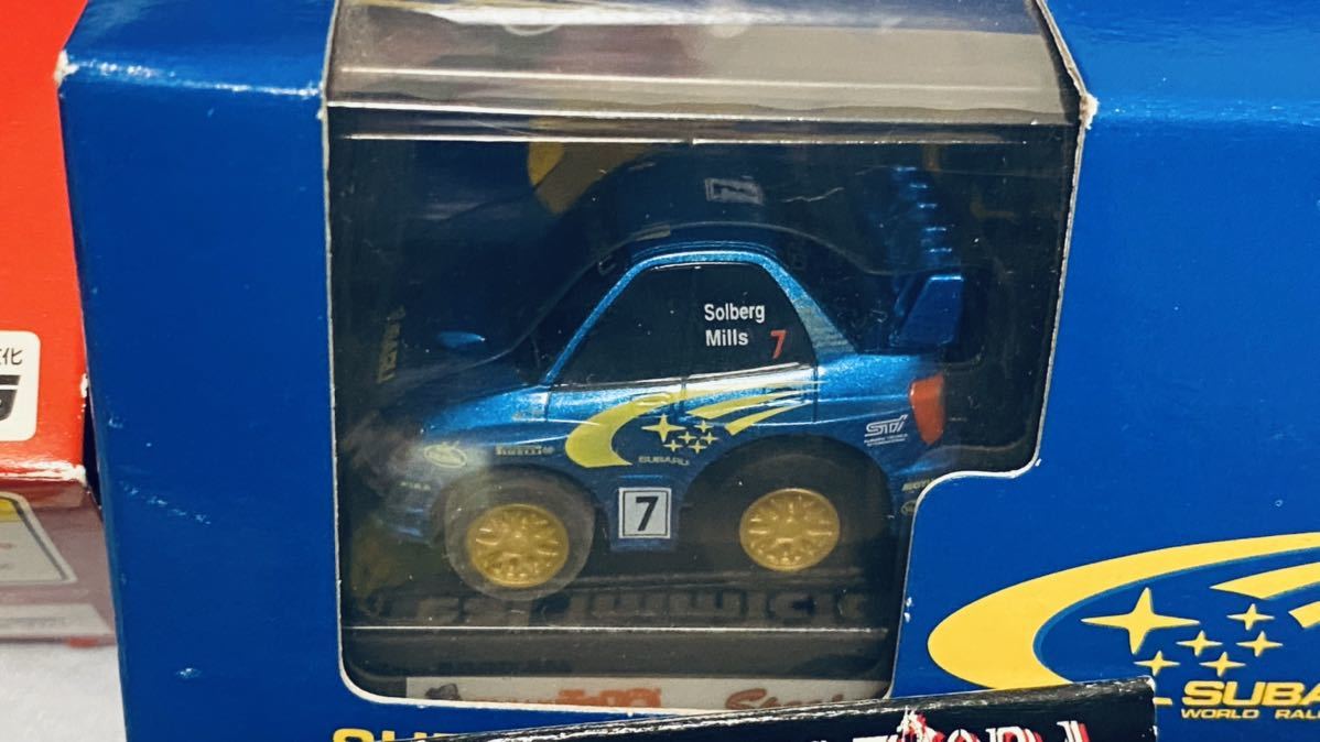 タカラ チョロQ RG-Qリアルギミック R34 AE86 涼ハルヒFD3S WRC