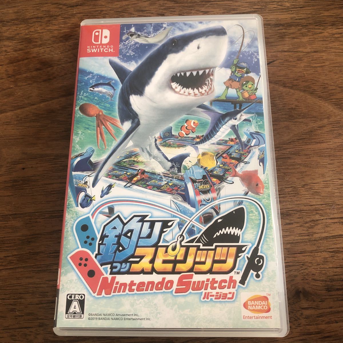 送料無料　Nintendo Switch 釣りスピリッツ